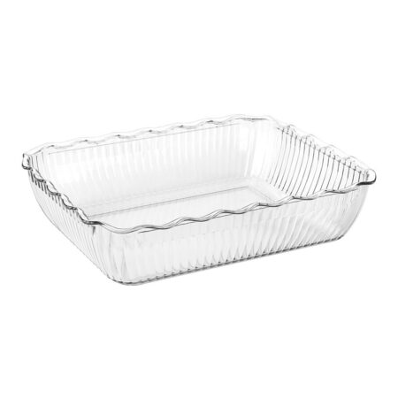 Olympia Kristallon Large Salad Crock Clear SAN - 4.25Ltr