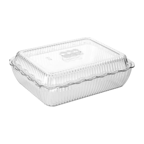 Olympia Kristallon Large Salad Crock Clear SAN - 4.25Ltr - Image 4
