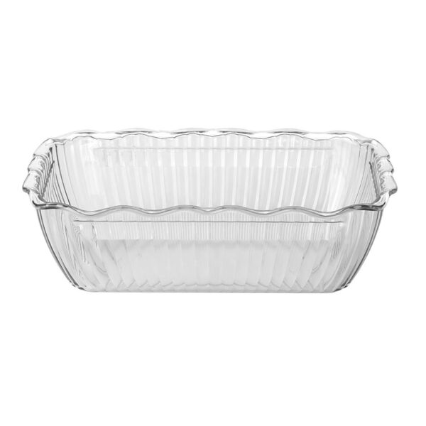 Olympia Kristallon Medium Salad Crock Clear SAN - 2Ltr - Image 2