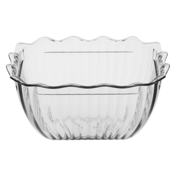 Olympia Kristallon Small Salad Crock Clear SAN - 0.75Ltr - Image 2