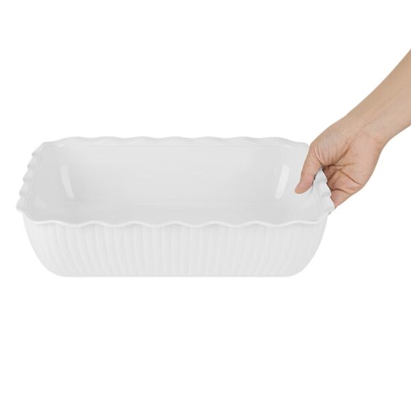 Olympia Kristallon Large Salad Crock White SAN - 4.25Ltr - Image 4