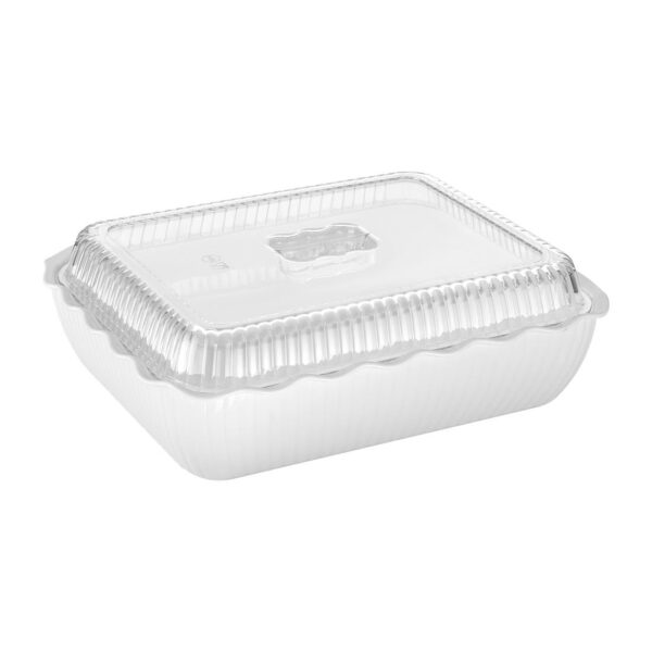 Olympia Kristallon Large Salad Crock White SAN - 4.25Ltr - Image 5