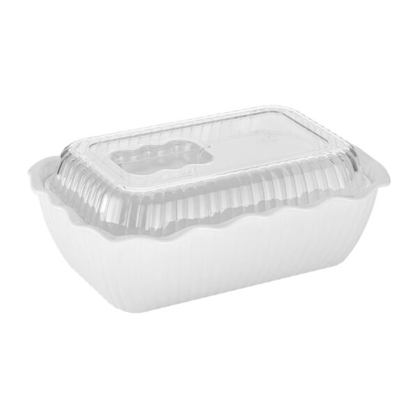 Olympia Kristallon Raised Lid for Medium Salad Crock PC - Image 5