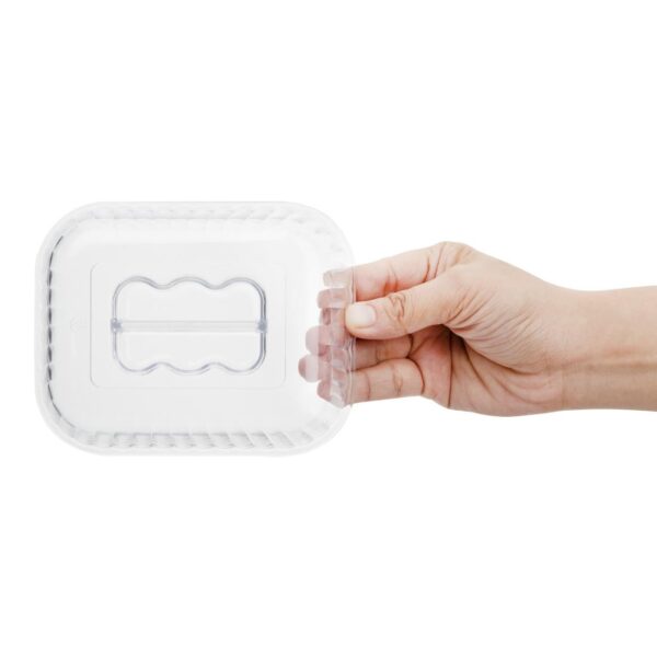 Olympia Kristallon Raised Lid for Small Salad Crock PC - Image 5