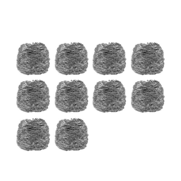 Jantex Stainless Steel Scourer (Pack 10) - Image 4