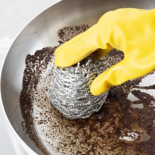 Jantex Stainless Steel Scourer (Pack 10) - Image 5
