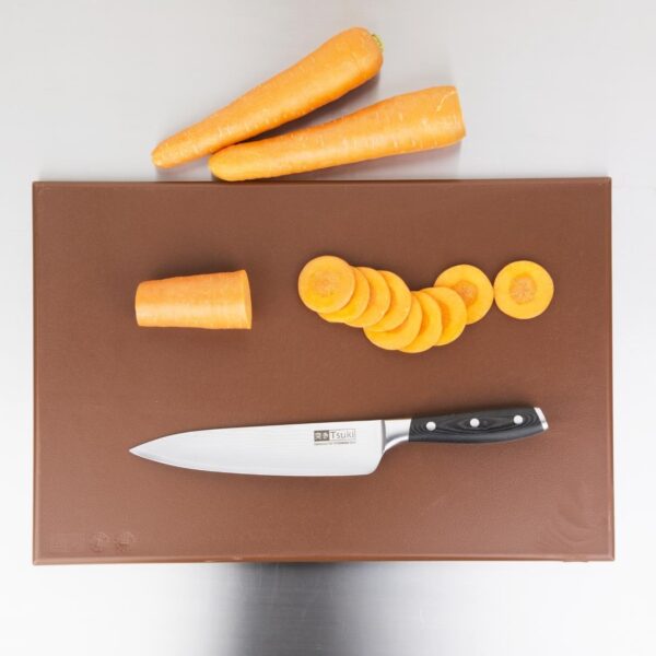 Hygiplas High Density Chopping Board Brown - 450x300x12mm - Image 4