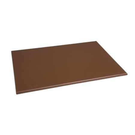 Hygiplas High Density Chopping Board Brown - 450x300x12mm