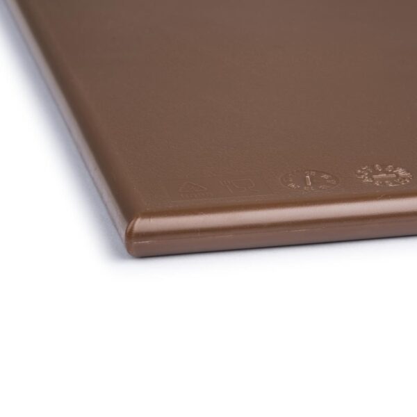 Hygiplas High Density Chopping Board Brown - 450x300x12mm - Image 6