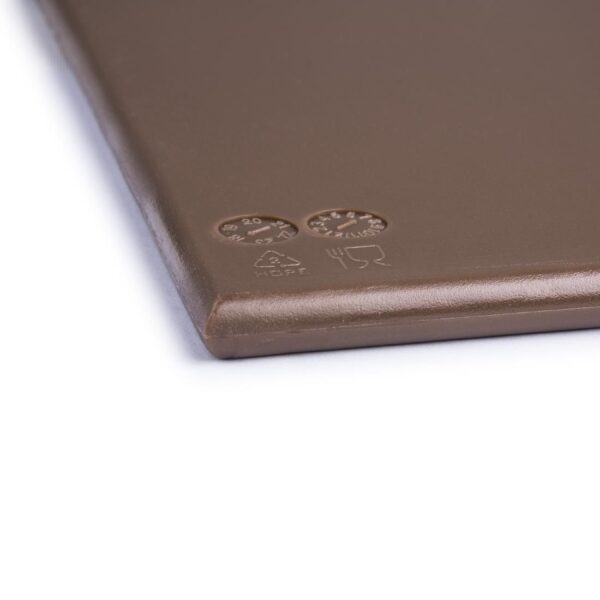 Hygiplas High Density Chopping Board Brown - 600x450x12mm - Image 6