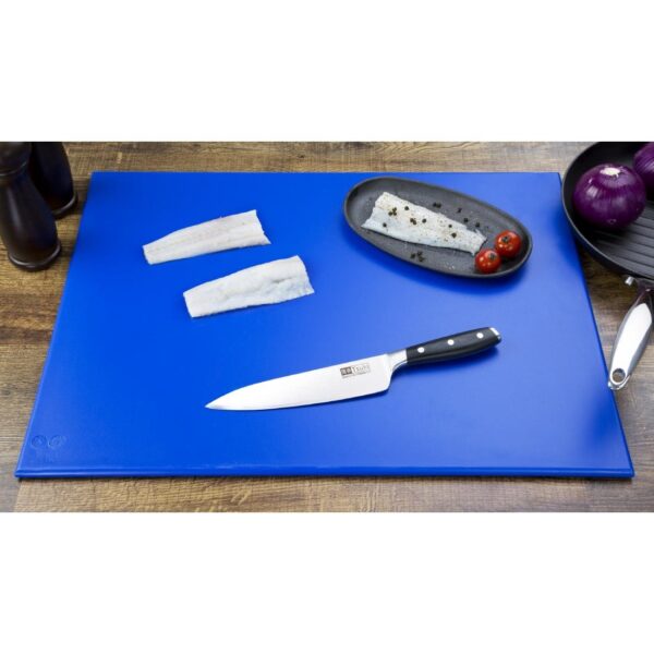 Hygiplas High Density Chopping Board Blue - 600x450x12mm - Image 5