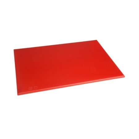 Hygiplas High Density Chopping Board Red - 450x300x12mm