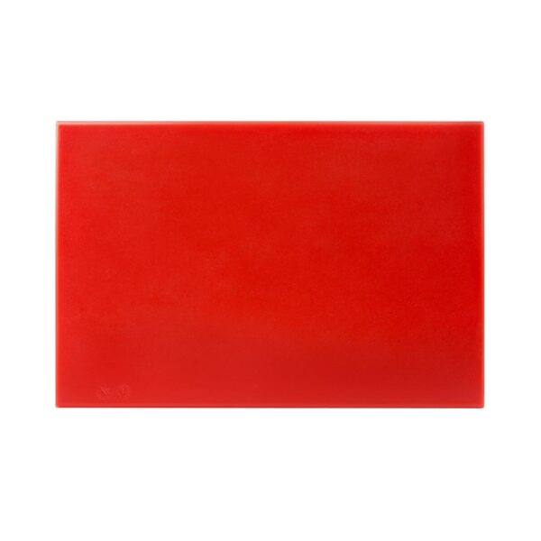 Hygiplas High Density Chopping Board Red - 450x300x12mm - Image 2