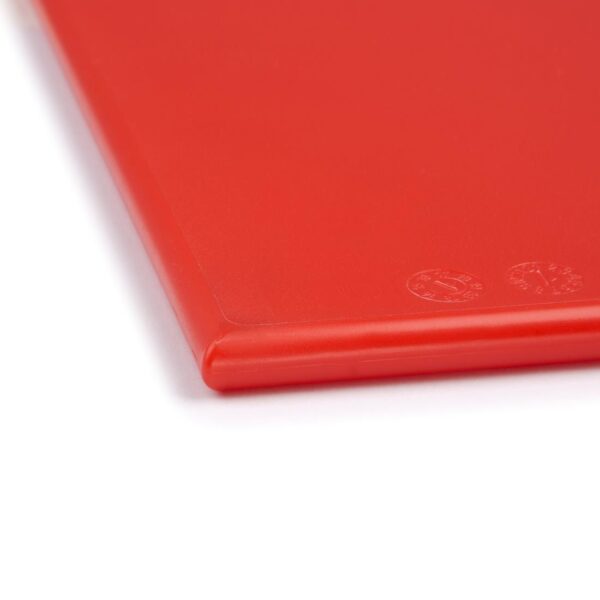 Hygiplas High Density Chopping Board Red - 450x300x12mm - Image 3