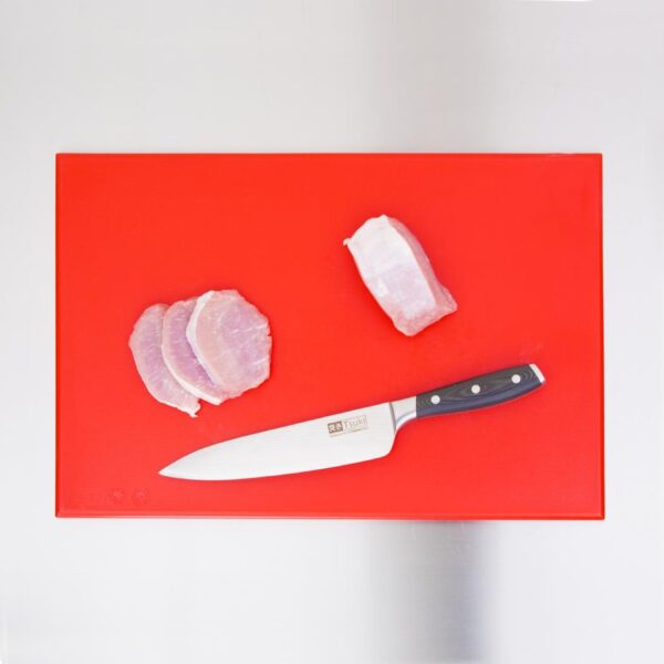 Hygiplas High Density Chopping Board Red - 450x300x12mm - Image 6