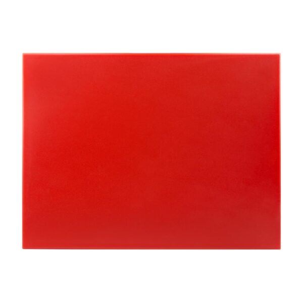 Hygiplas High Density Chopping Board Red - 600x450x12mm - Image 2
