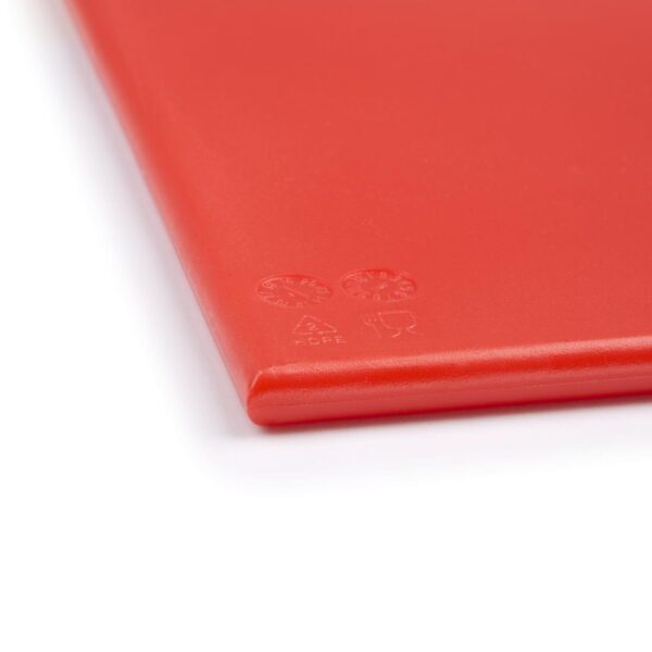 Hygiplas High Density Chopping Board Red - 600x450x12mm - Image 3