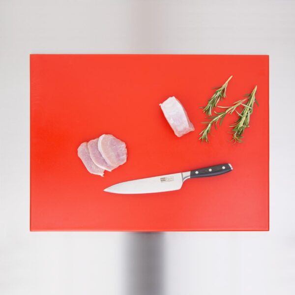 Hygiplas High Density Chopping Board Red - 600x450x12mm - Image 6