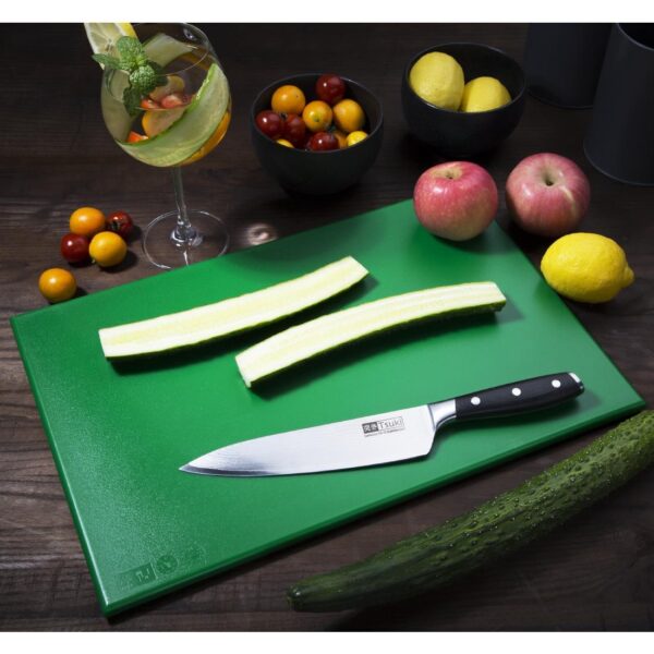 Hygiplas High Density Chopping Board Green - 450x300x12mm - Image 5