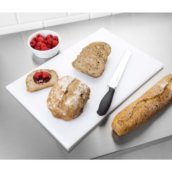 Hygiplas High Density Chopping Board White - 450x300x12mm - Image 5