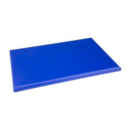 Hygiplas Extra Thick High Density Chopping Board Blue - 450x300x25mm