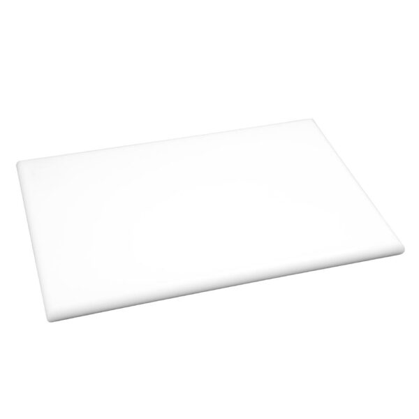 Hygiplas Extra Thick High Density Chopping Board White - 450x300x25mm - Image 7