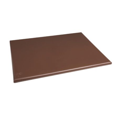 Hygiplas Extra Thick High Density Chopping Board Brown - 600x450x25mm