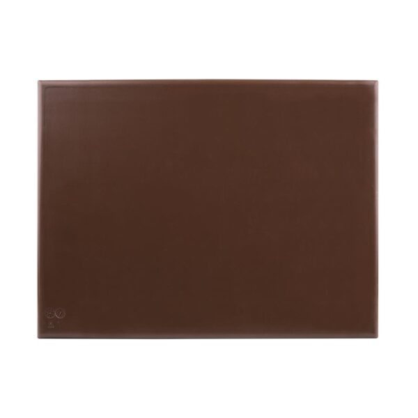 Hygiplas Extra Thick High Density Chopping Board Brown - 600x450x25mm - Image 5