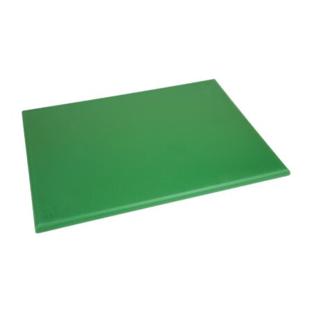Hygiplas Extra Thick High Density Chopping Board Green - 600x450x25mm