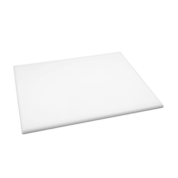 Hygiplas Extra Thick High Density Chopping Board White - 600x450x25mm - Image 7