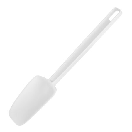 Vogue Rubber Spoon White - 254mm 10"