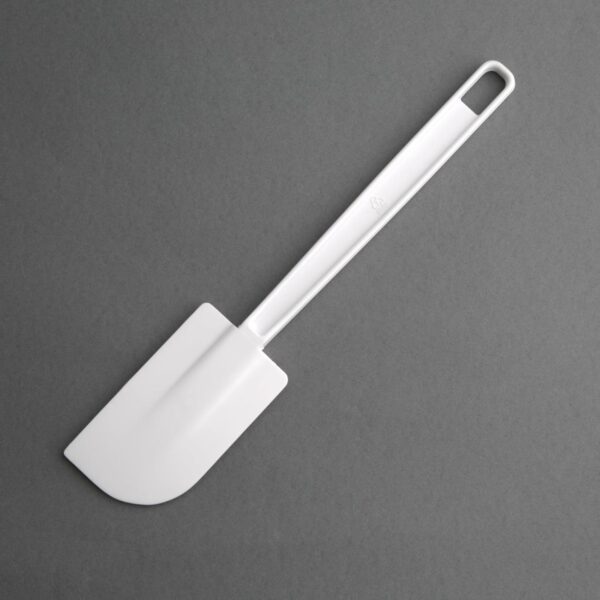 Vogue Rubber Spatula White - 254mm 10" - Image 2