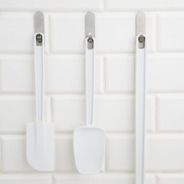 Vogue Rubber Spatula White - 254mm 10" - Image 6