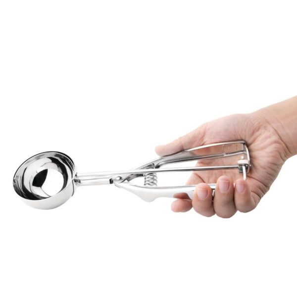 Vogue Ice-Cream Scoop St/St - No.12 70ml 2.4fl oz - Image 2