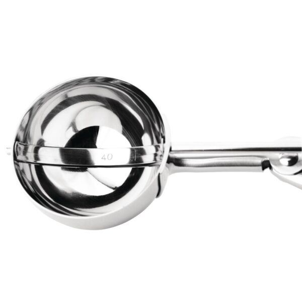 Vogue Ice-Cream Scoop St/St - No.40 25ml 3/45fl oz - Image 3