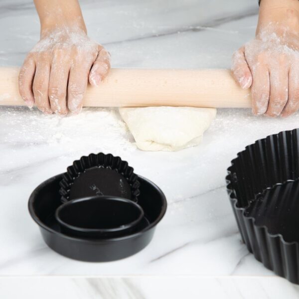 Vogue Rolling Pin Wood - 457mm 18" - Image 5