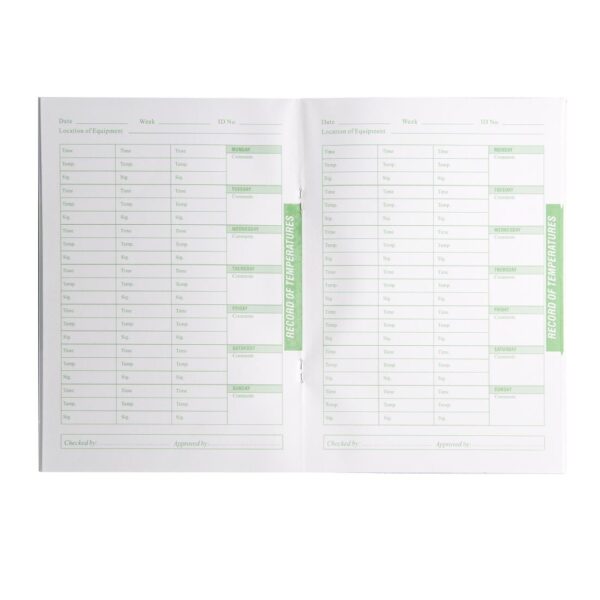 Multistem Thermometer F338 with Temperature Log Book J201 - Image 6