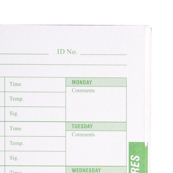 Multistem Thermometer F338 with Temperature Log Book J201 - Image 7