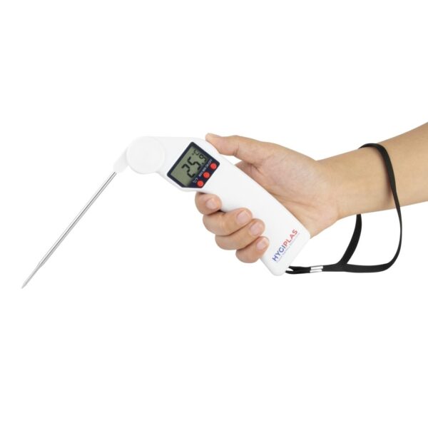 Hygiplas EasyTemp Probe Thermometer White - Bakery & Dairy - Image 4