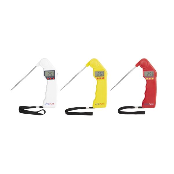 Hygiplas EasyTemp Probe Thermometer White - Bakery & Dairy - Image 5