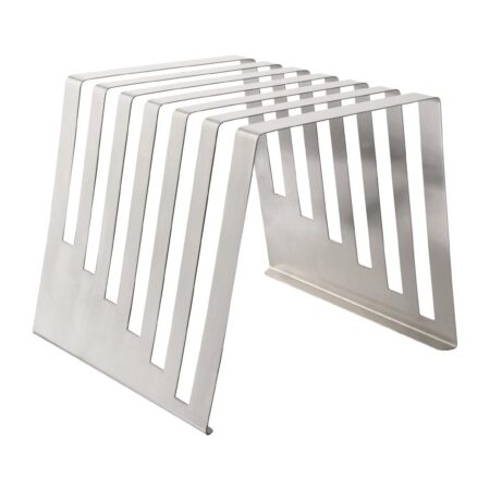 Hygiplas Stainless Steel Tiered Chopping Board Rack - 6x15mm