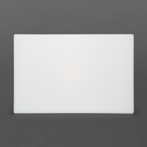 Hygiplas Low Density Chopping Board White - 450x300x10mm - Image 3