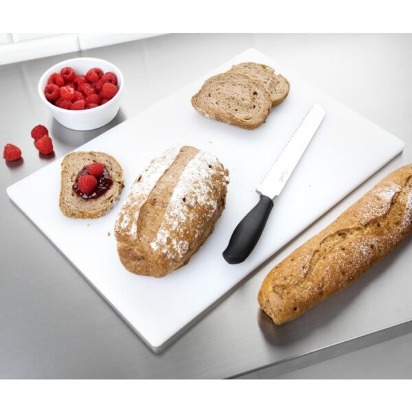 Hygiplas Low Density Chopping Board White - 450x300x10mm - Image 4
