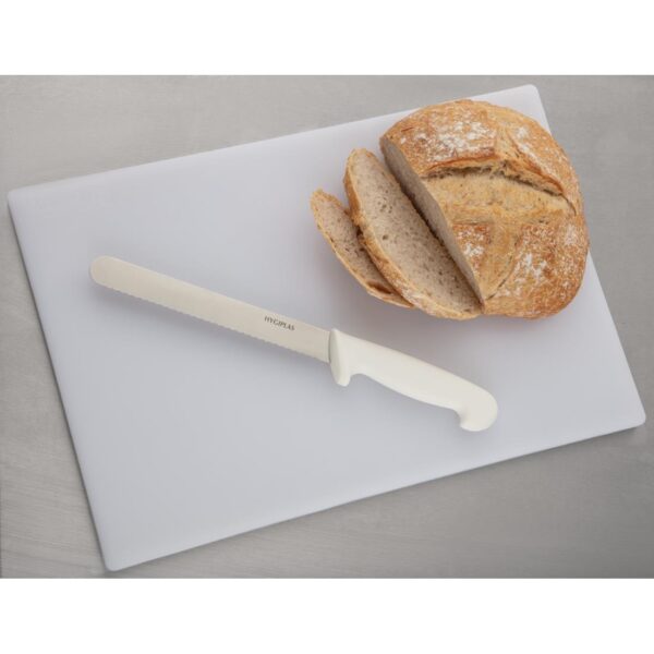 Hygiplas Low Density Chopping Board White - 450x300x10mm - Image 6