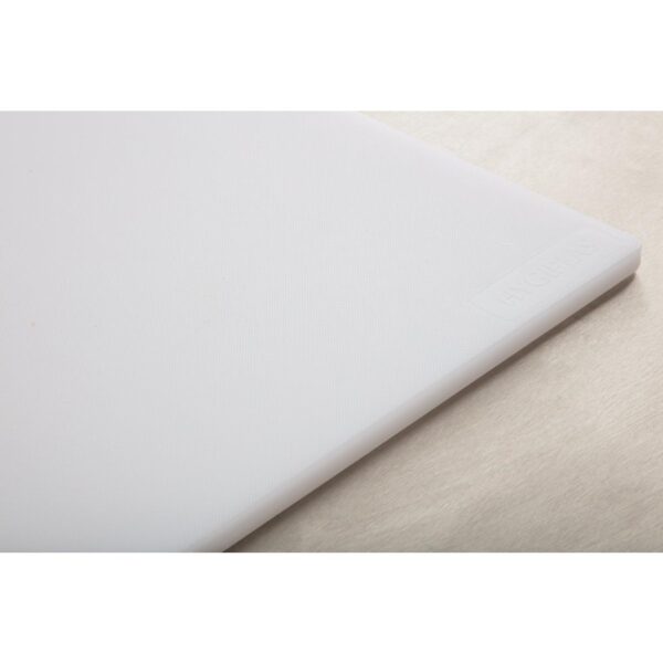 Hygiplas Low Density Chopping Board White - 450x300x10mm - Image 7