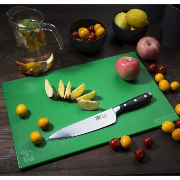 Hygiplas Low Density Chopping Board Green - 450x300x10mm - Image 5