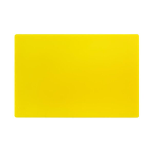Hygiplas Low Density Chopping Board Yellow - 450x300x10mm - Image 6