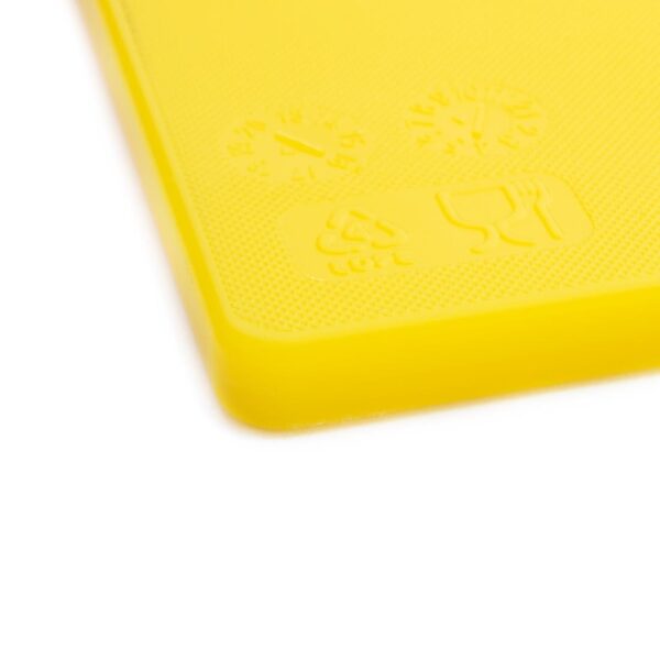 Hygiplas Low Density Chopping Board Yellow - 450x300x10mm - Image 7