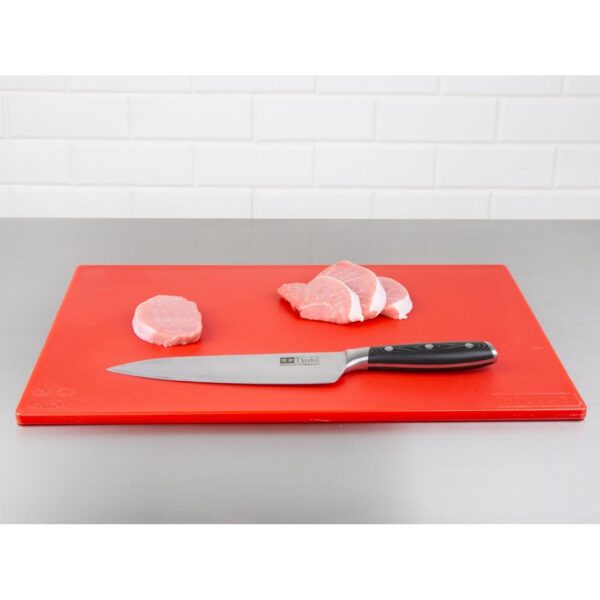 Hygiplas Low Density Chopping Board Red - 450x300x10mm - Image 4