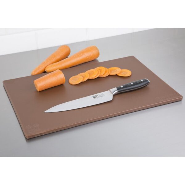 Hygiplas Low Density Chopping Board Brown - 450x300x10mm - Image 4